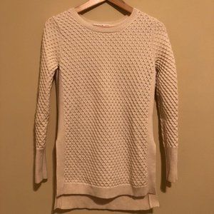 Athleta Honeycomb Wool Blend Tunic Sweater (XS)